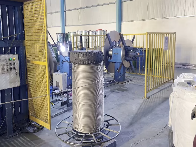 hydraulic uncoiler